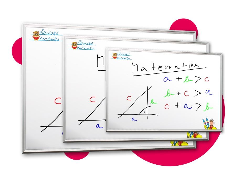 Tabuľa 300x120cm, biela univerzálna Softline