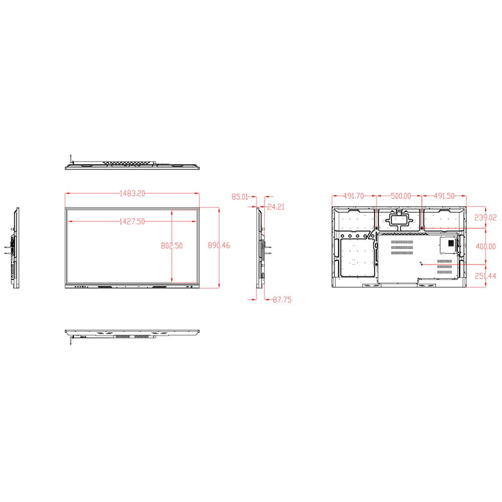 EliteDisplayCapacitive 4th gen 65"
