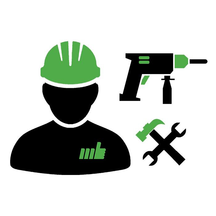 montáž interaktívneho riešenia Pylón