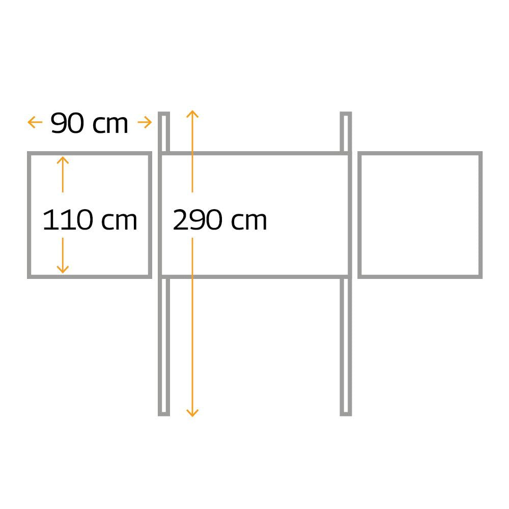 Posuv Universal Wings / PYLON – 75"
